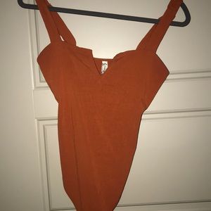 Free people tank top body suit